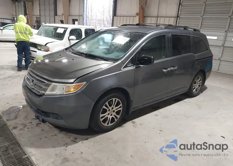 2012 Honda Odyssey Ex from USA, damaged, VIN 5FNRL5H43CB094819
